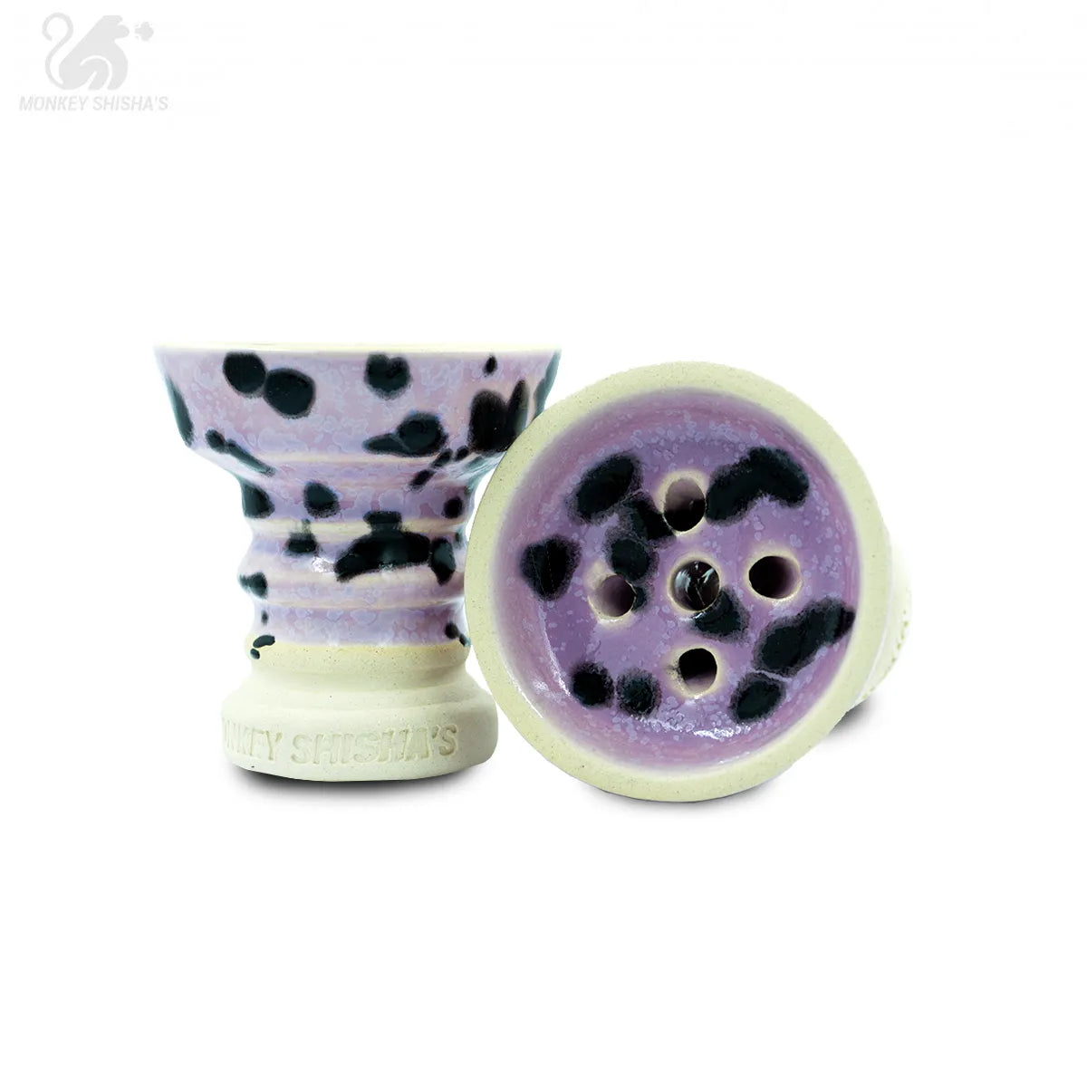 CAZOLETA FIBO BLACK ON COLOR TRADI - Monkey Shisha's