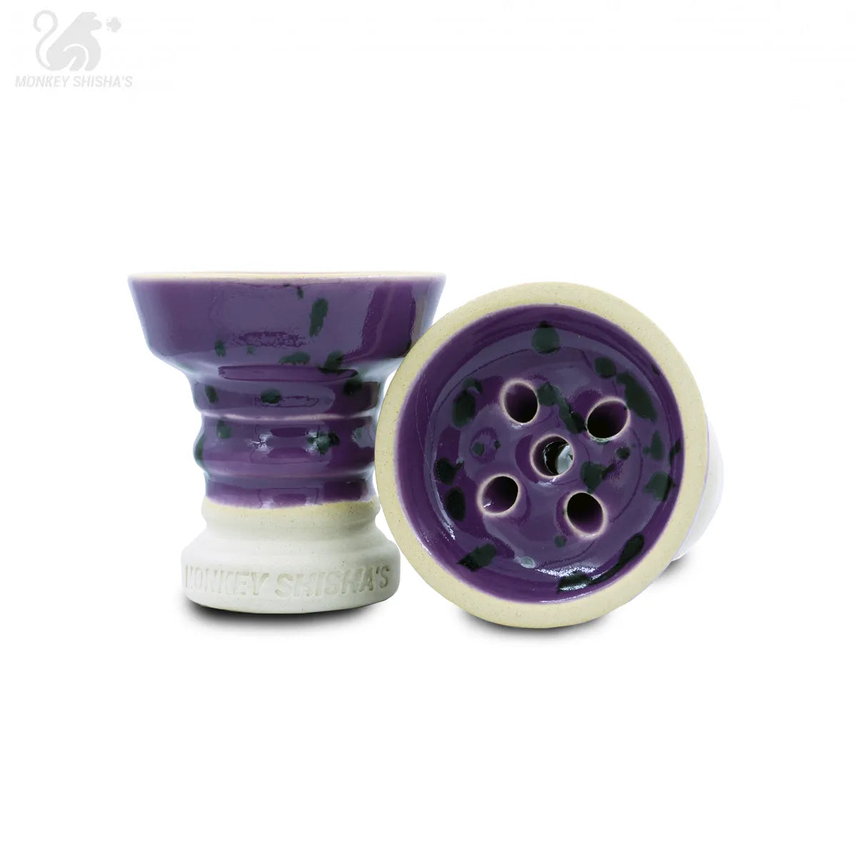 CAZOLETA FIBO BLACK ON COLOR TRADI - Monkey Shisha's