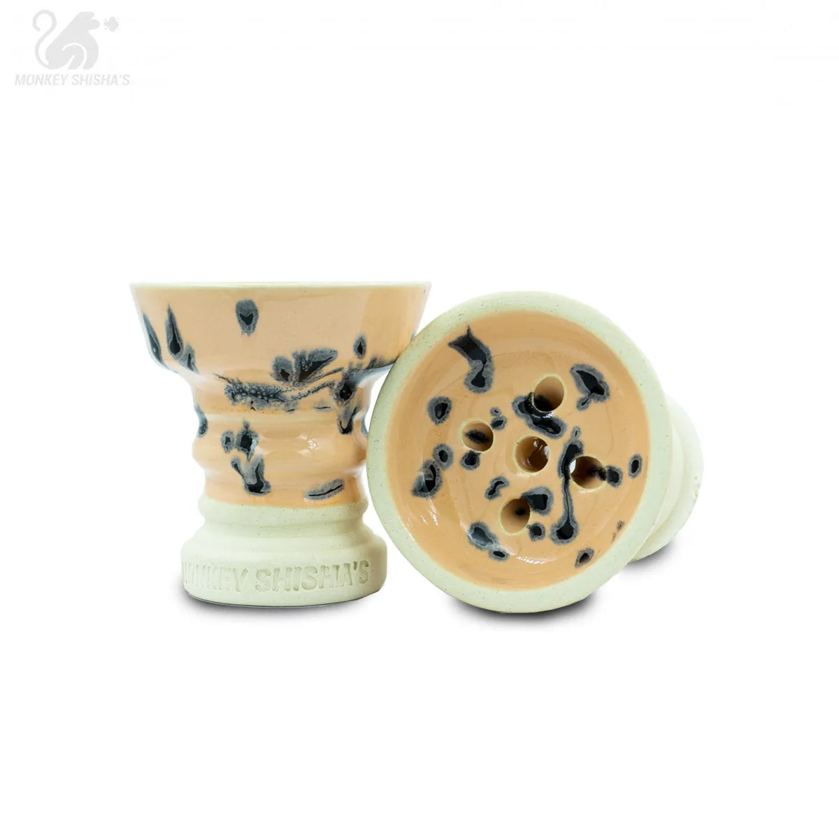 CAZOLETA FIBO BLACK ON COLOR TRADI - Monkey Shisha's