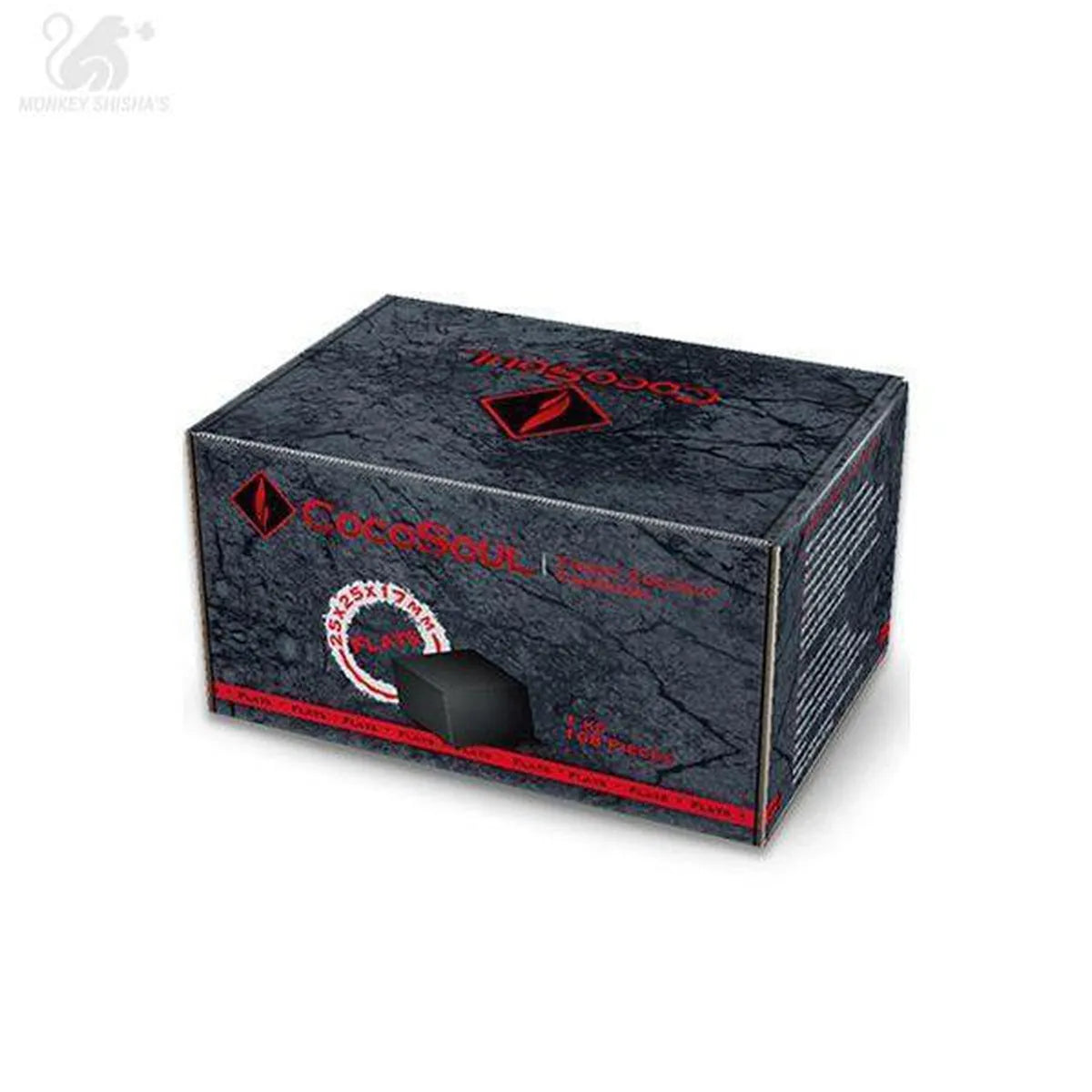 CARBÓN COCO SOUL FLAT 1Kg - Monkey Shisha's