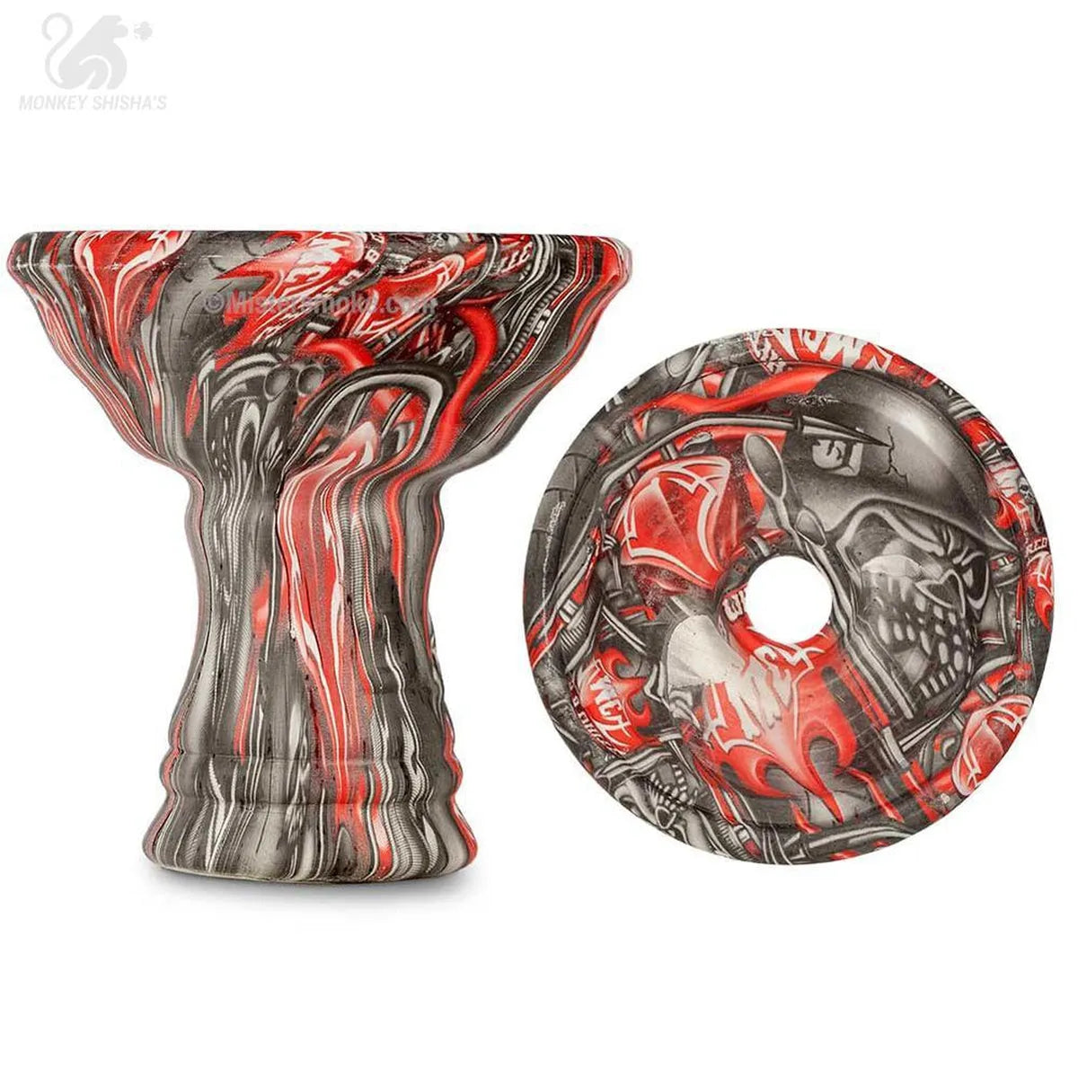 CAZOLETA DUM PINGA BLOOD SKULL - Monkey Shisha's