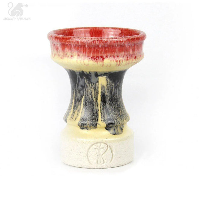 CAZOLETA HC TRYX ROJO/NEGRO - Monkey Shisha's