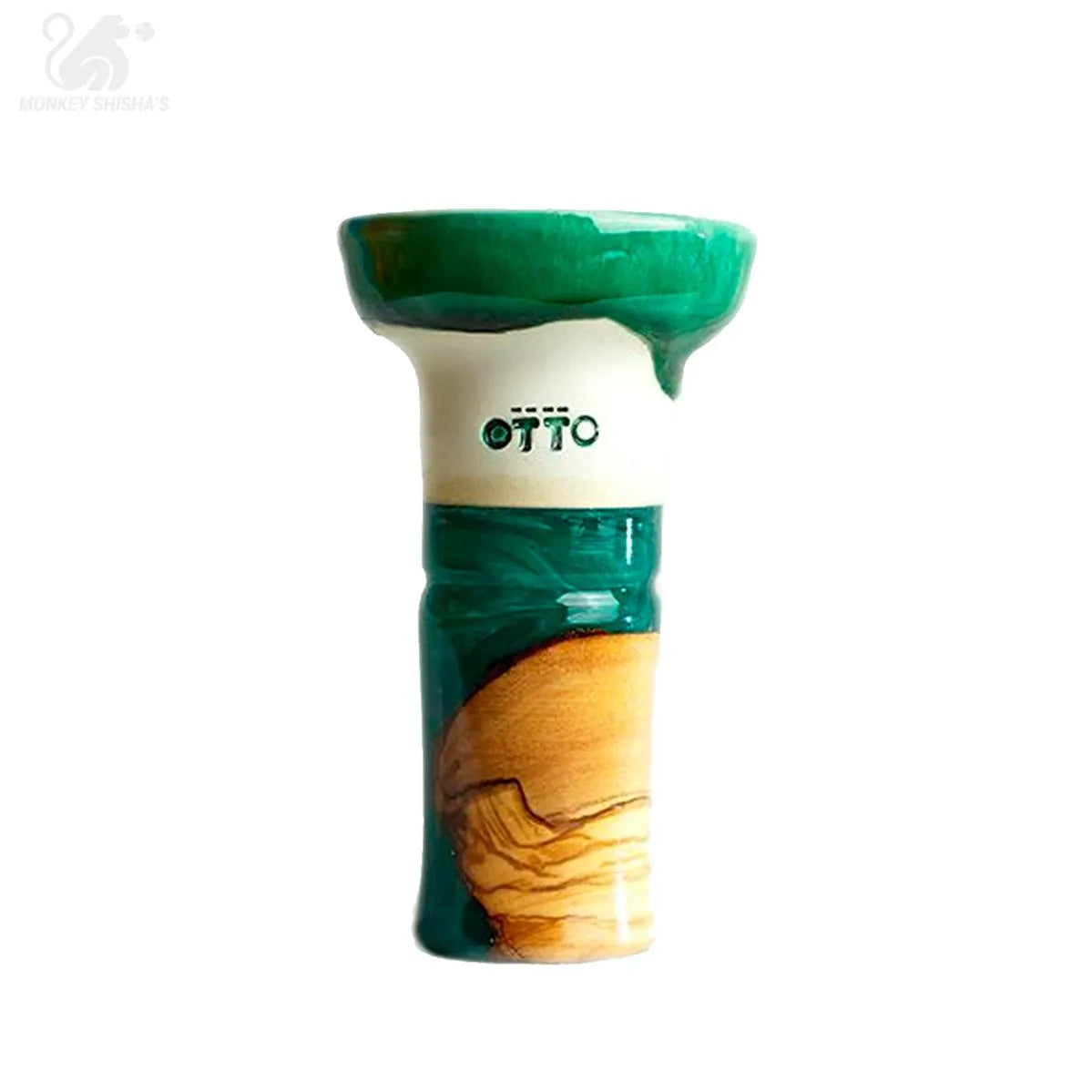 CAZOLETA OTTO P. ONE GREEN - Monkey Shisha's