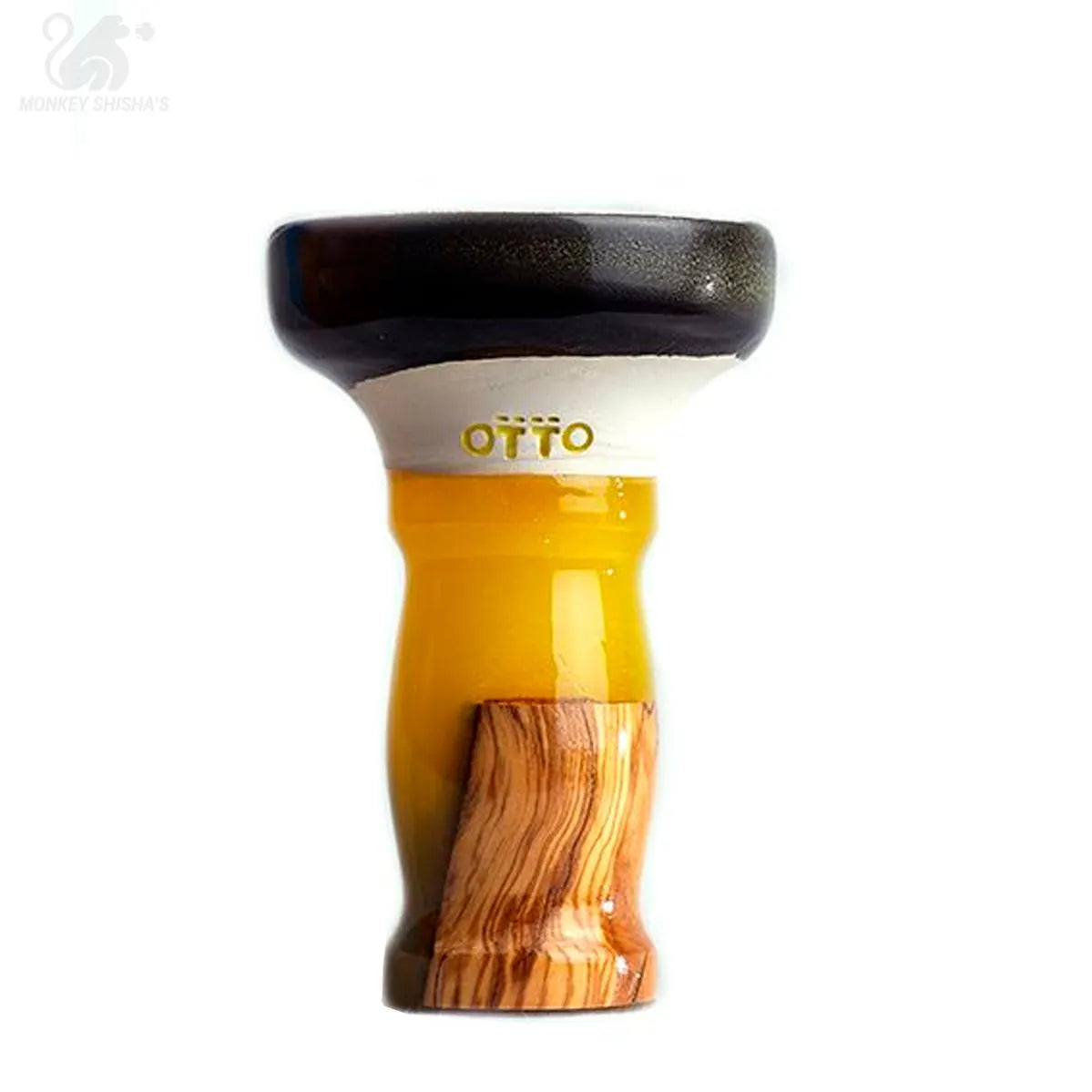 CAZOLETA OTTO T. ONE YELLOW - Monkey Shisha's