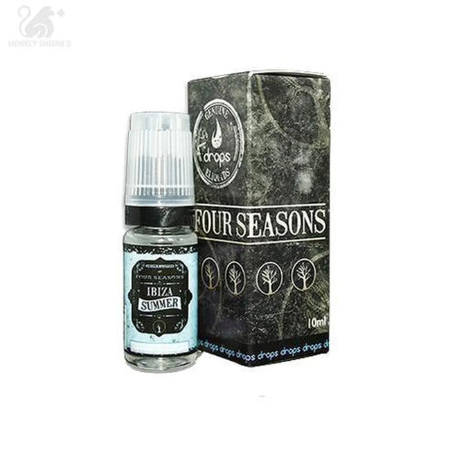 DROPS IBIZA SUMMER 10ML 00MG - Monkey Shisha's