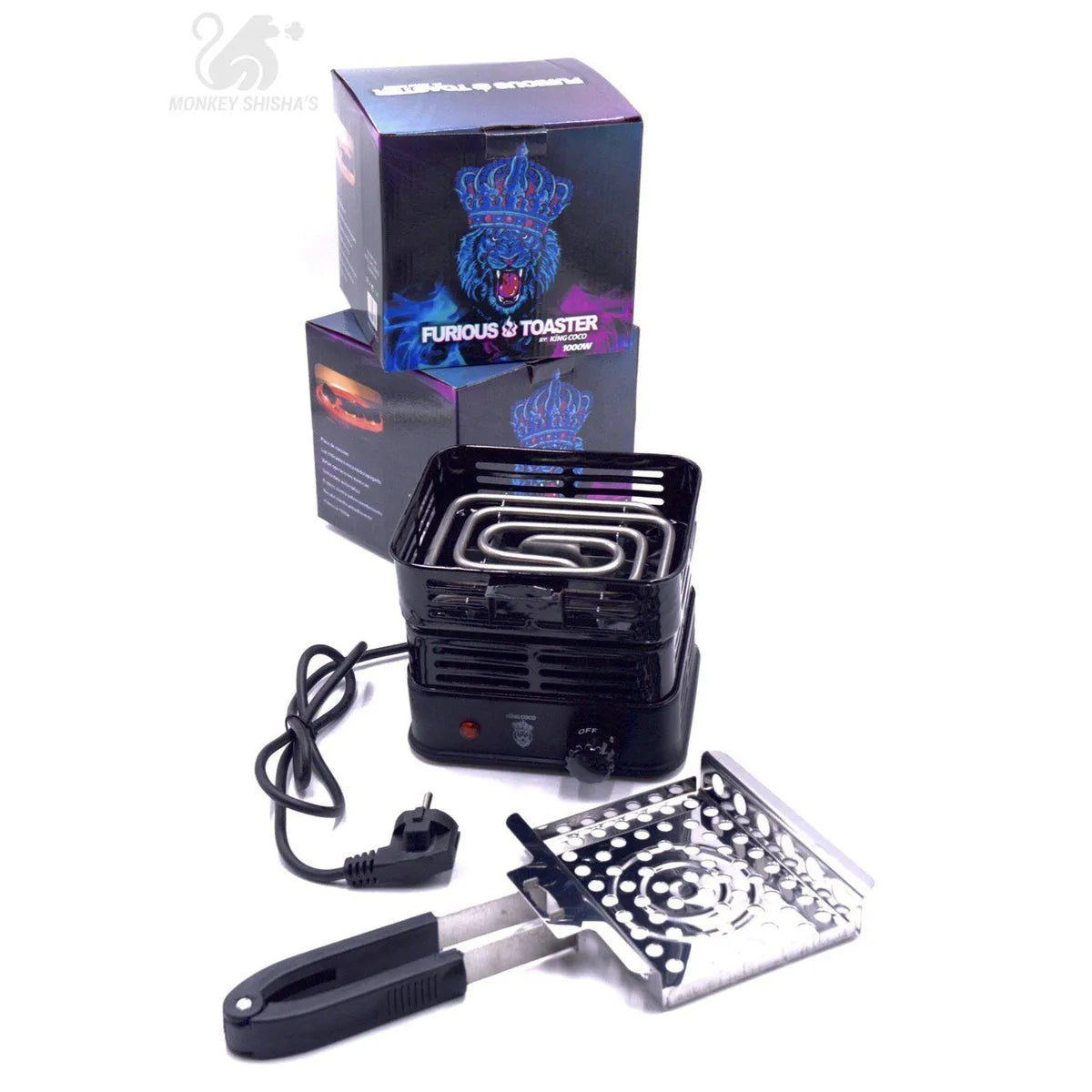 Hornillo Furious Toaster King Coco - Monkey Shisha's