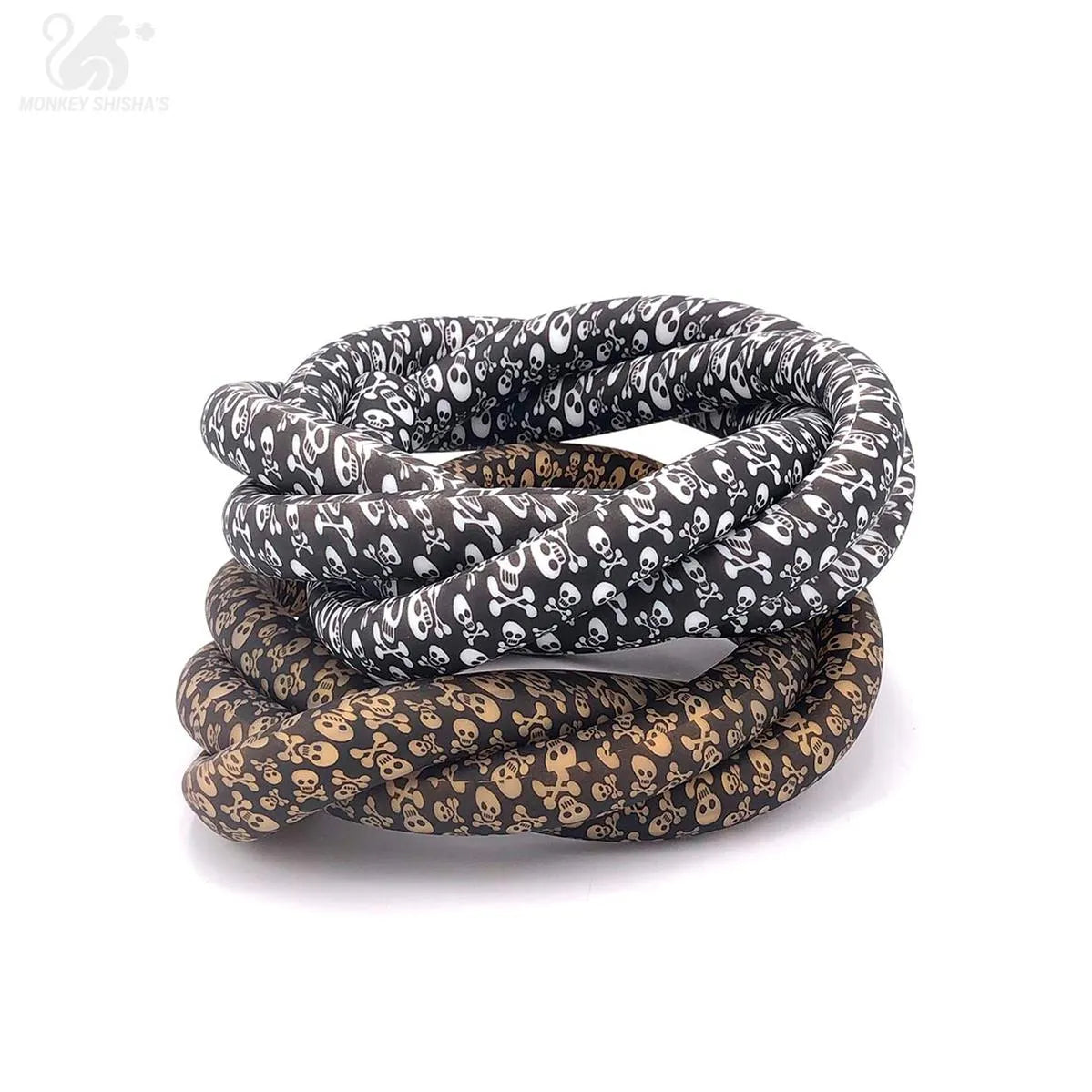 MANGUERA SILICONA CALAVERAS - Monkey Shisha's