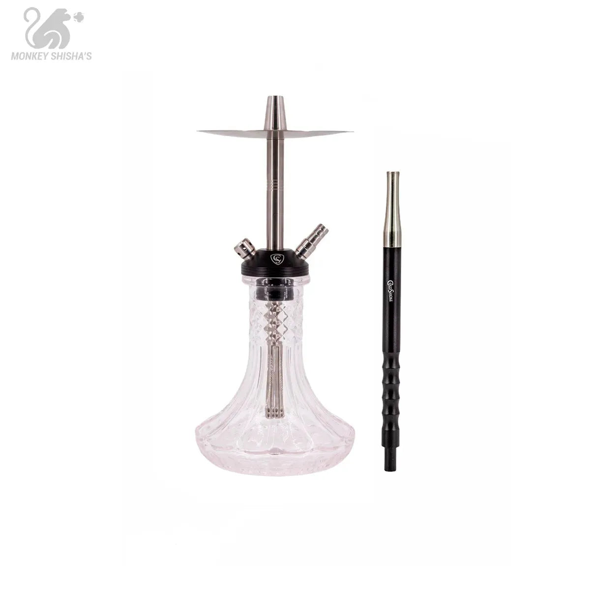 CACHIMBA COLD SMOKE ARROW MINI + MÁSTIL RESINA - Monkey Shisha's