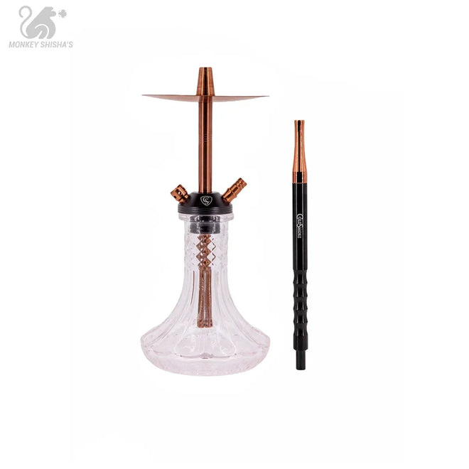 CACHIMBA COLD SMOKE ARROW MINI + MÁSTIL RESINA - Monkey Shisha's
