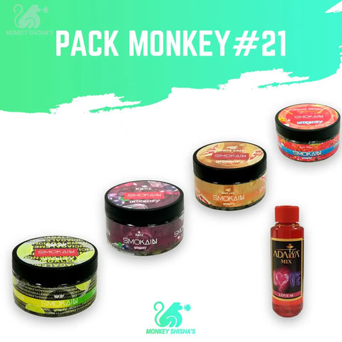 PACK MONKEY SHISHA’S 21 - Monkey Shisha's