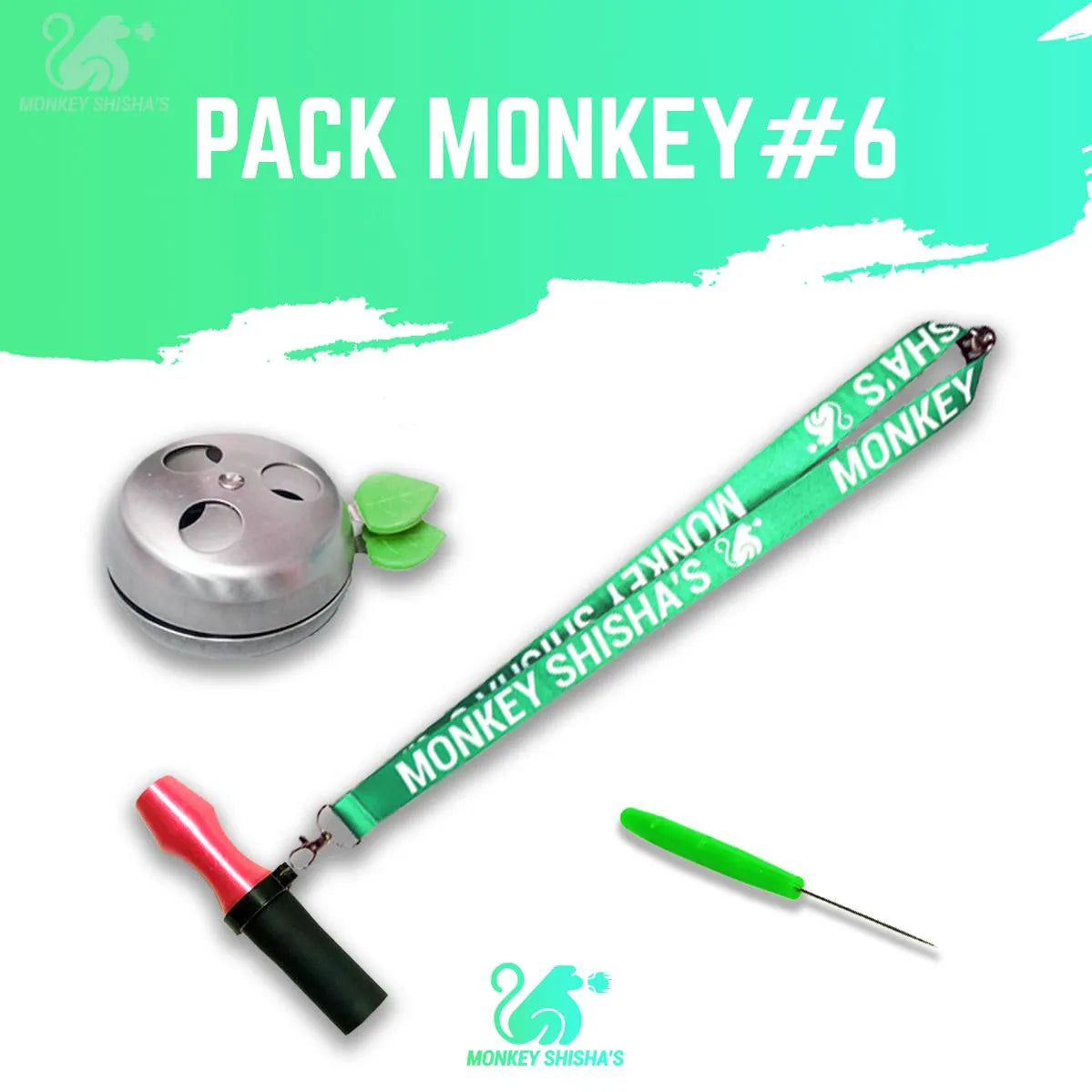 PACK MONKEY SHISHA’S 6 - Monkey Shisha's