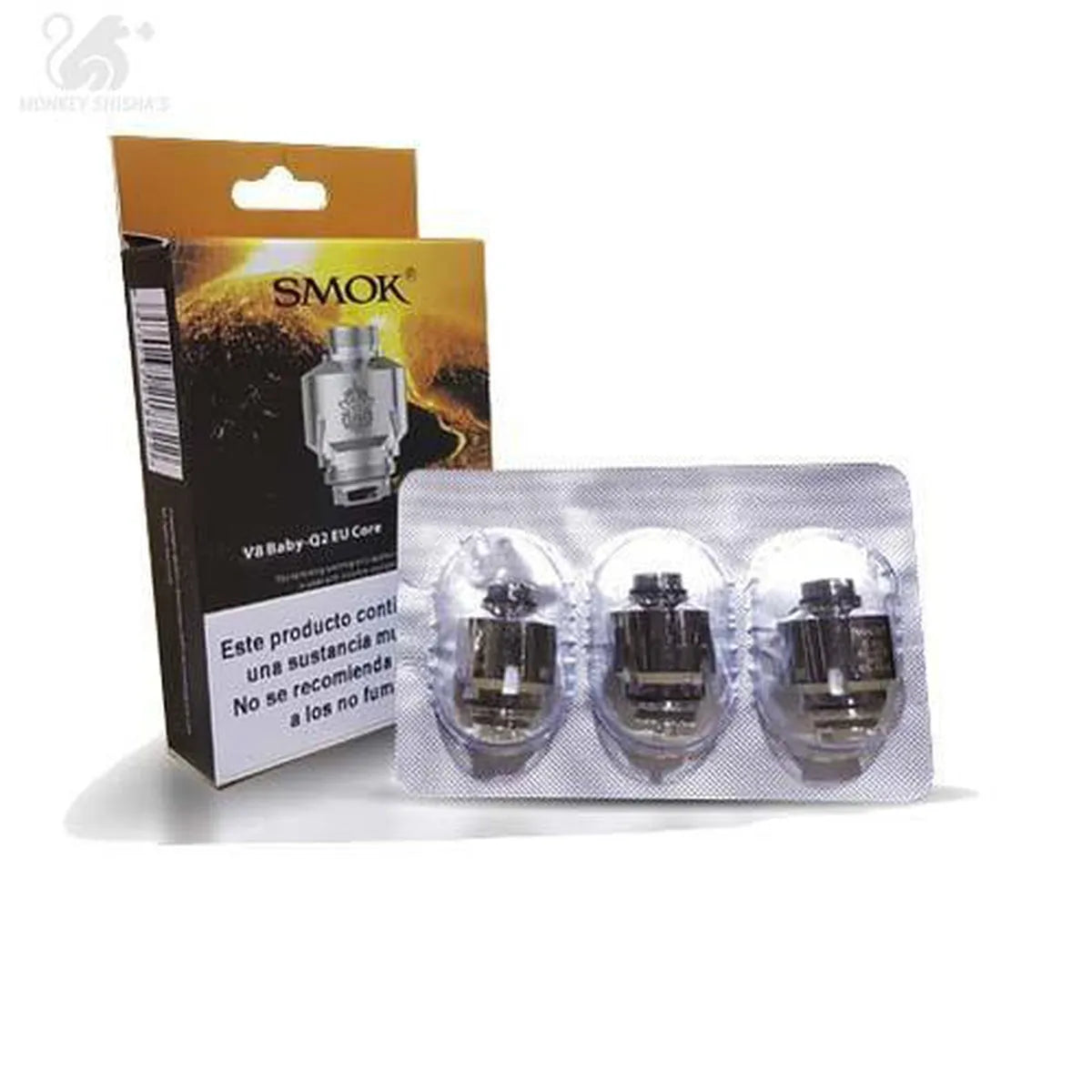 SMOK V8 BABY Q2 COIL (FOR BIG BABY TPD) (0.4ohm) - Monkey Shisha's