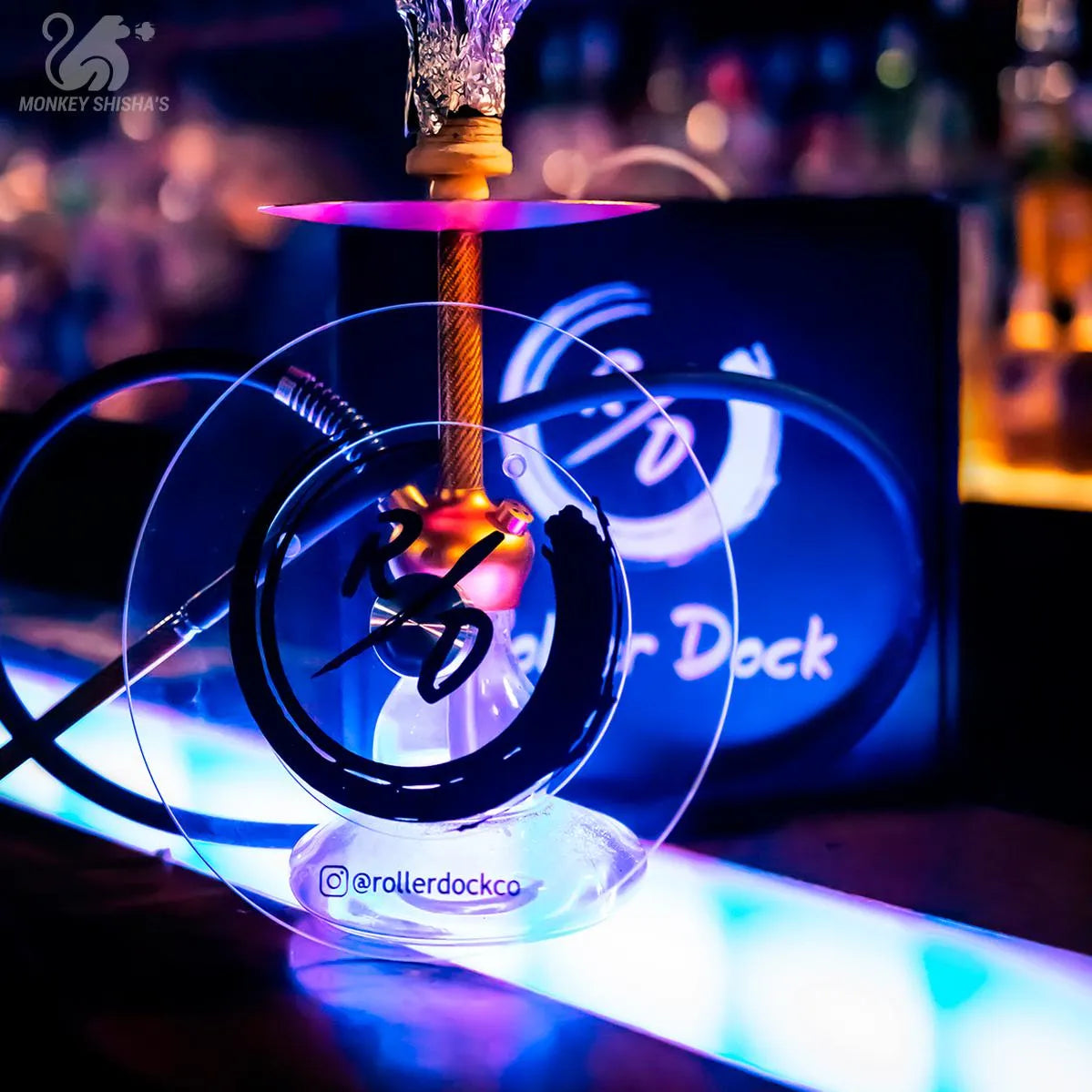 TAPETE BASE GIRATORIA ROLLER DOCK - Monkey Shisha's