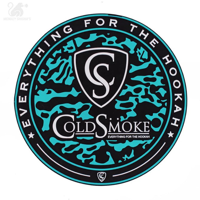 TAPETE SILICONA COLD SMOKE AQUA BLUE - Monkey Shisha's