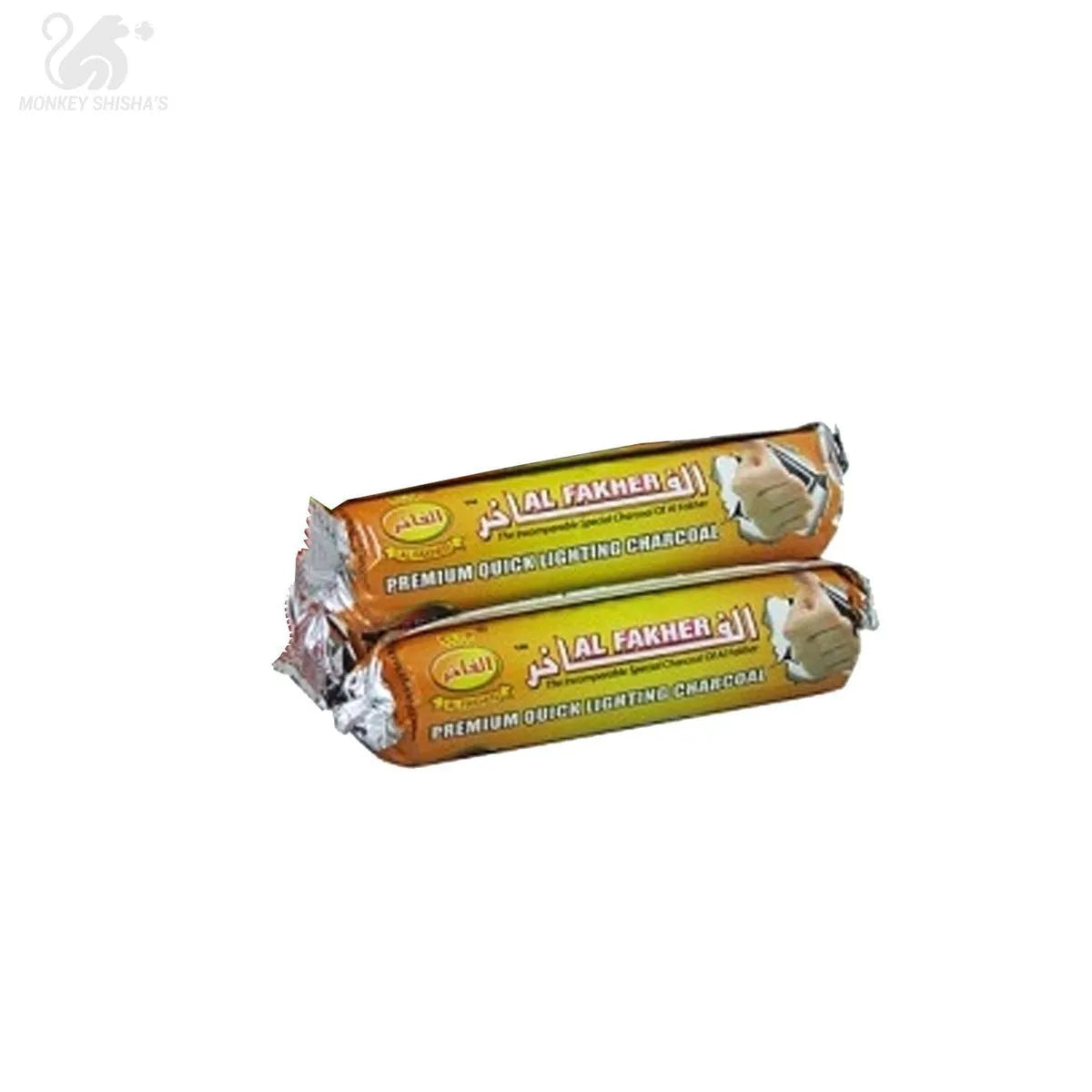 TUBO CARBÓN AUTOENCENDIDO 33mm - Monkey Shisha's