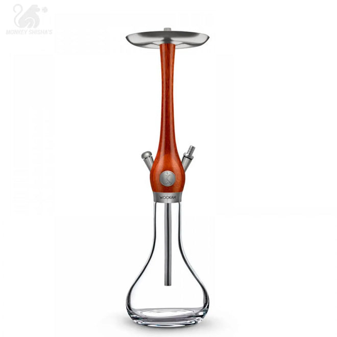 WOOKAH 2.0 CRYSTAL MERBAU - CLEAR - Monkey Shisha's