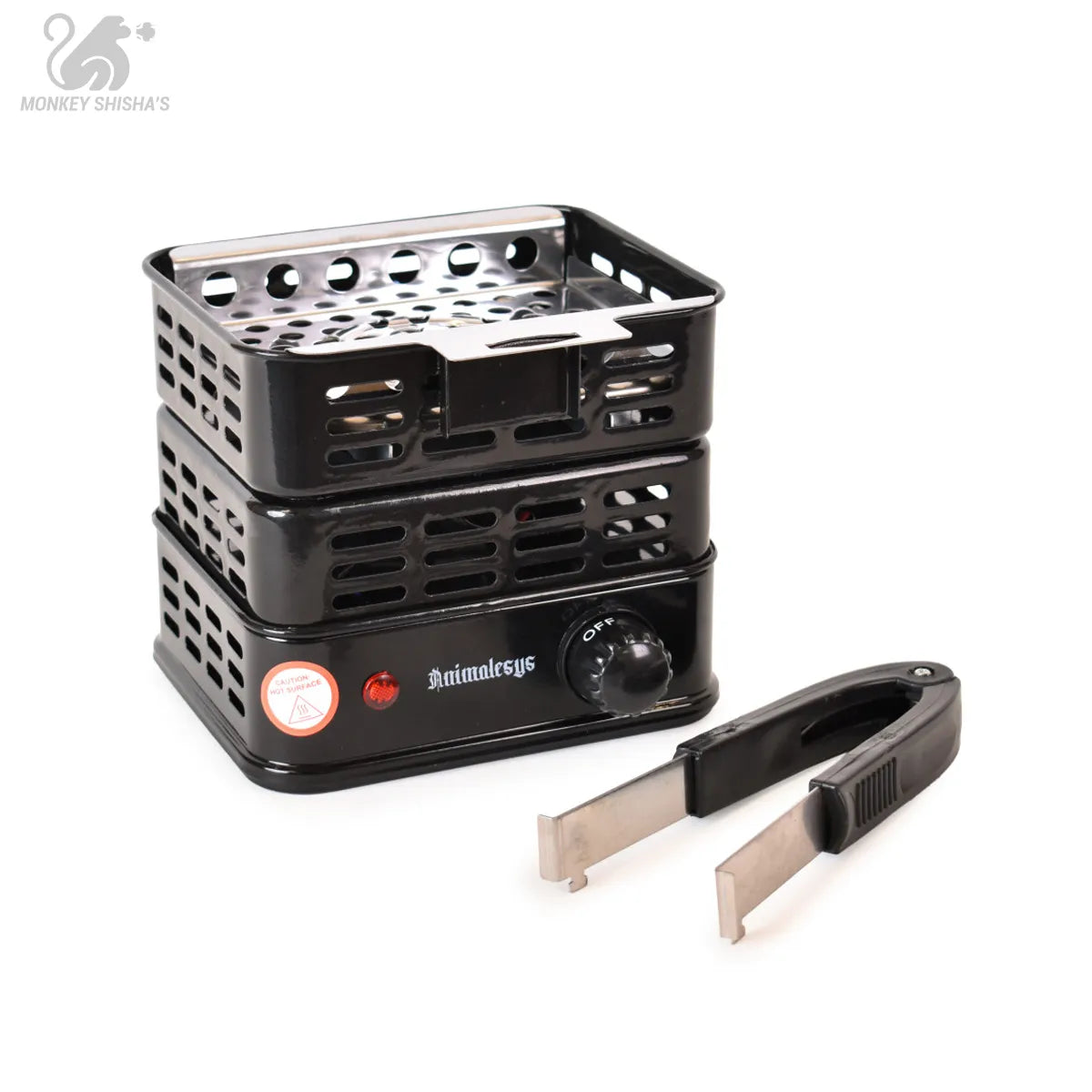 HORNILLO ELÉCTRICO ANIMALESYS CESTA 1.000W - Monkey Shisha's