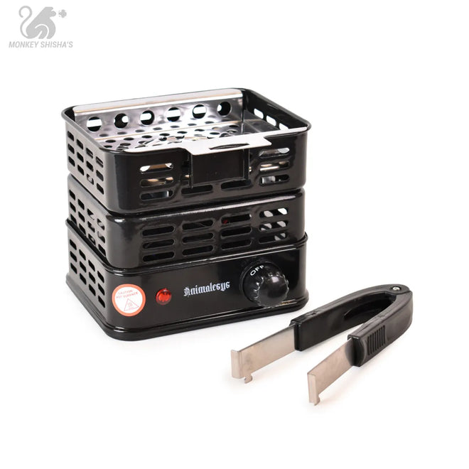 HORNILLO ELÉCTRICO ANIMALESYS CESTA 1.000W - Monkey Shisha's