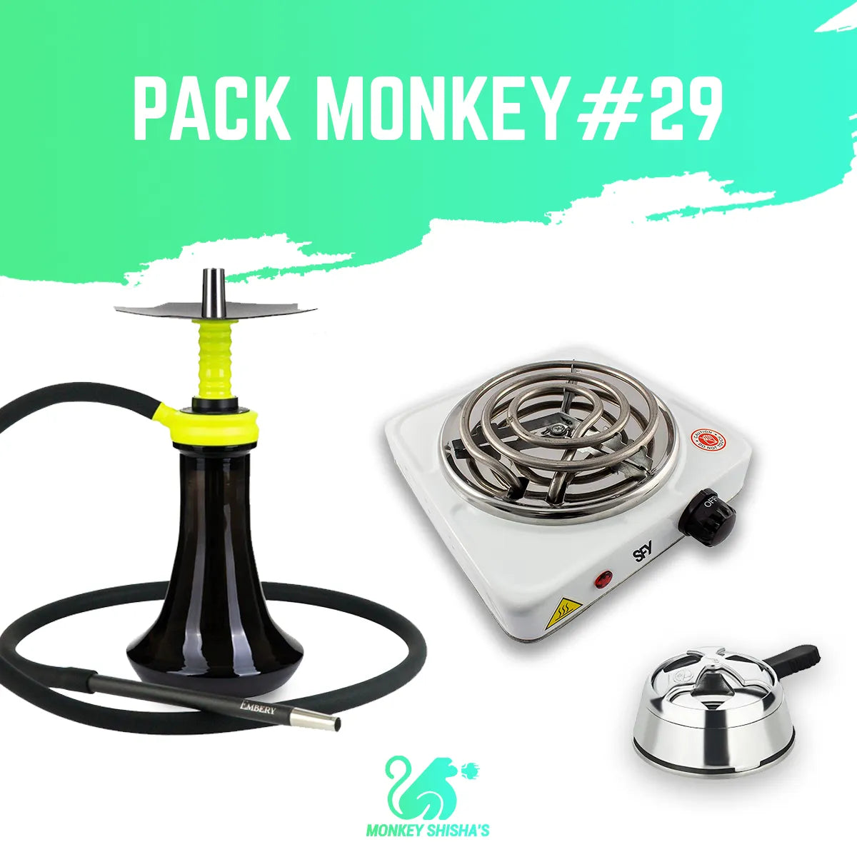 PACK MONKEY SHISHA'S 29 - Monkey Shisha's