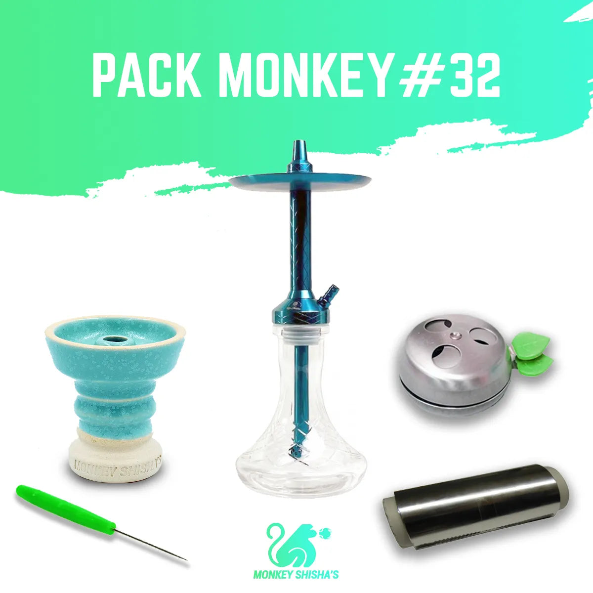 PACK MONKEY SHISHA'S 32 - Monkey Shisha's